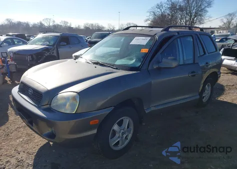 2004 Hyundai Santa Fe Gls z USA, uszkodzony, nr VIN KM8SC13D64U569269